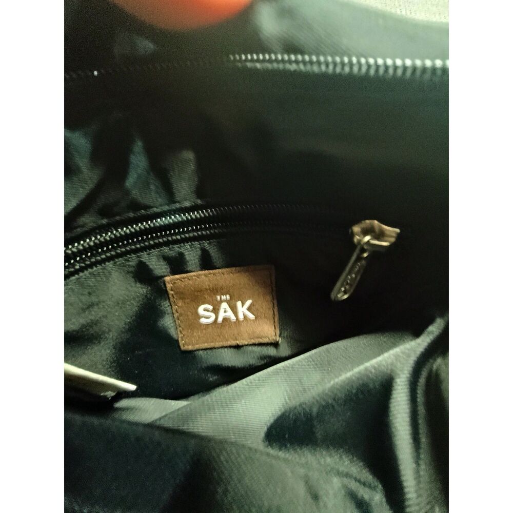 The Sak Mini Black Knit Purse